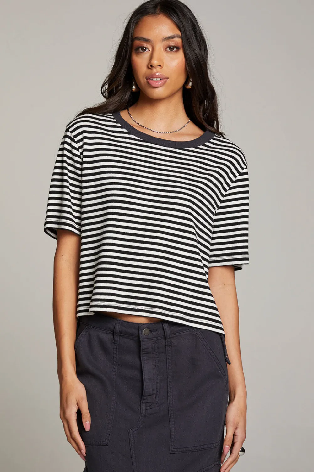 Flash Sale Rover Punk Stripe Tee Women Loungewear|Tops