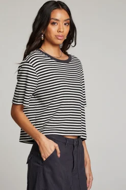 Flash Sale Rover Punk Stripe Tee Women Loungewear|Tops