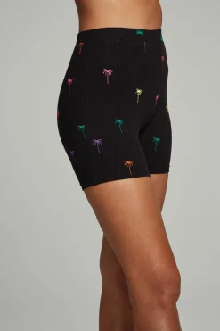 Sale Ryder Bike Shorts - Palm Print Women Loungewear|Bottoms