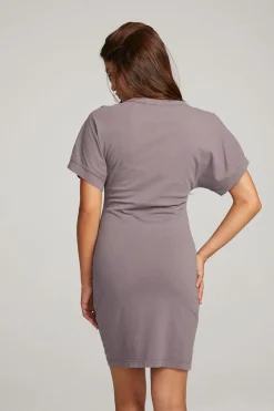 Store Saloon Purple Sage Mini Dress Women Loungewear|Dresses