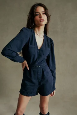 Online Sami Licorice Romper Women Bottoms|Loungewear