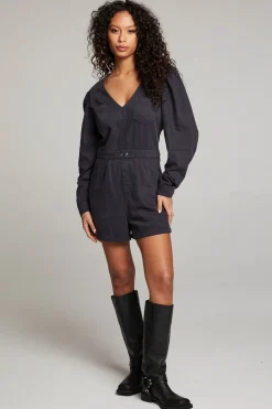 Online Sami Licorice Romper Women Bottoms|Loungewear