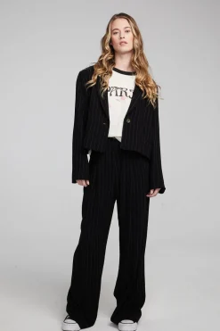 Shop Santana Beverly Pinstripe Blazer Women Outerwear|Loungewear