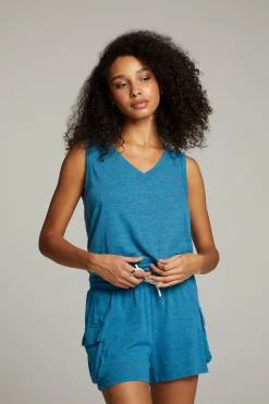 Discount Sean Blue Danube Tank Women Loungewear|Tops