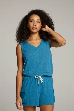 Discount Sean Blue Danube Tank Women Loungewear|Tops