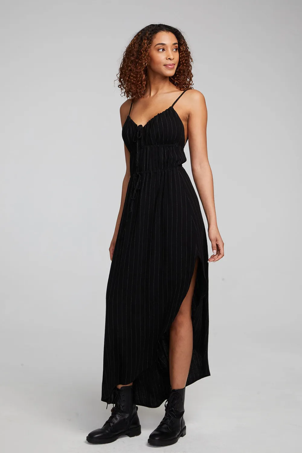 Online Shirley Beverly Pinstripe Slip Dress Women Loungewear|Dresses