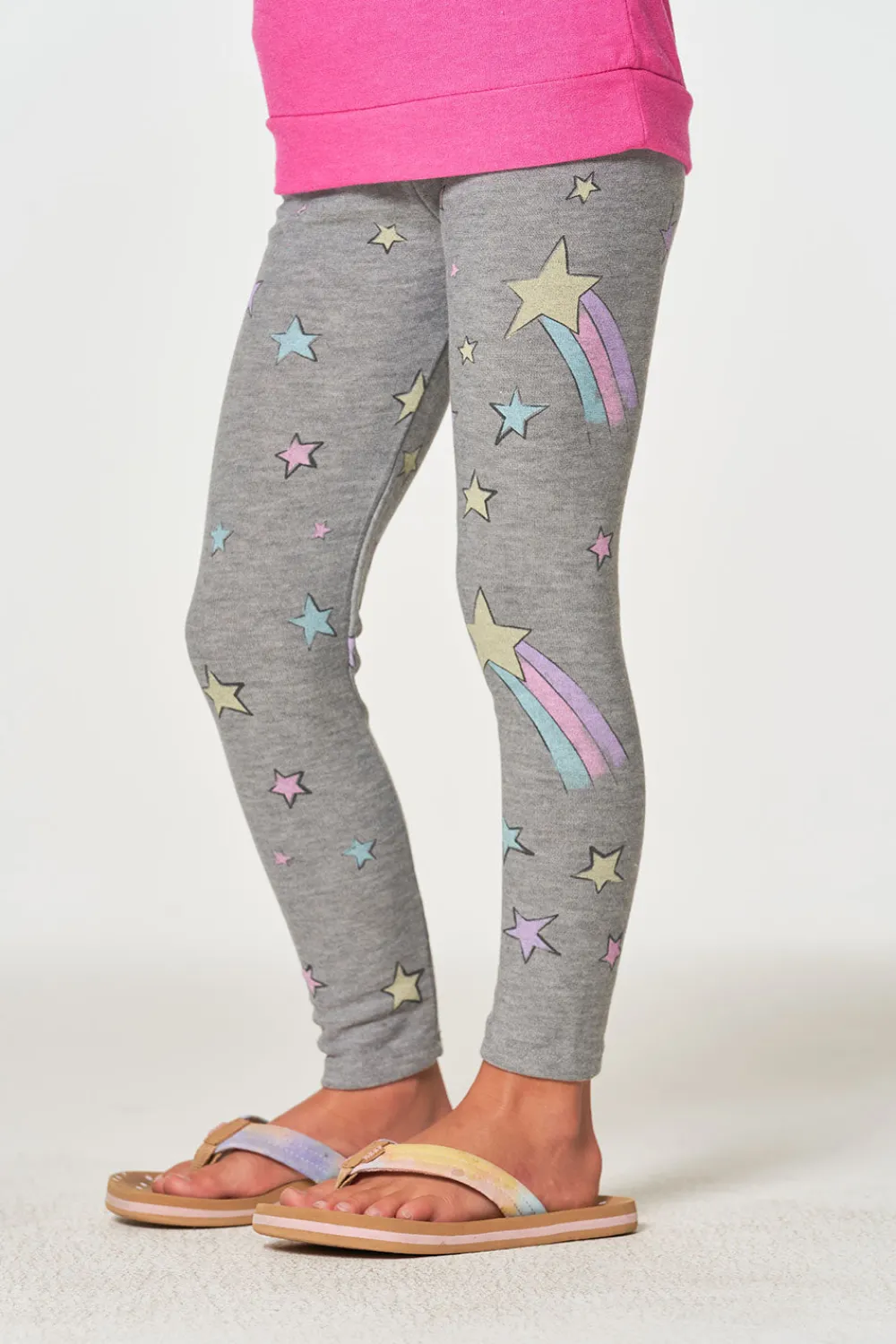 Hot Shooting Star Leggings Kids Girls