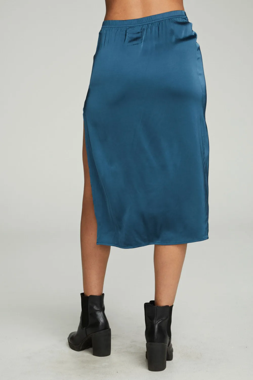 Shop Side Slit Midi Skirt Women Bottoms|Dresses