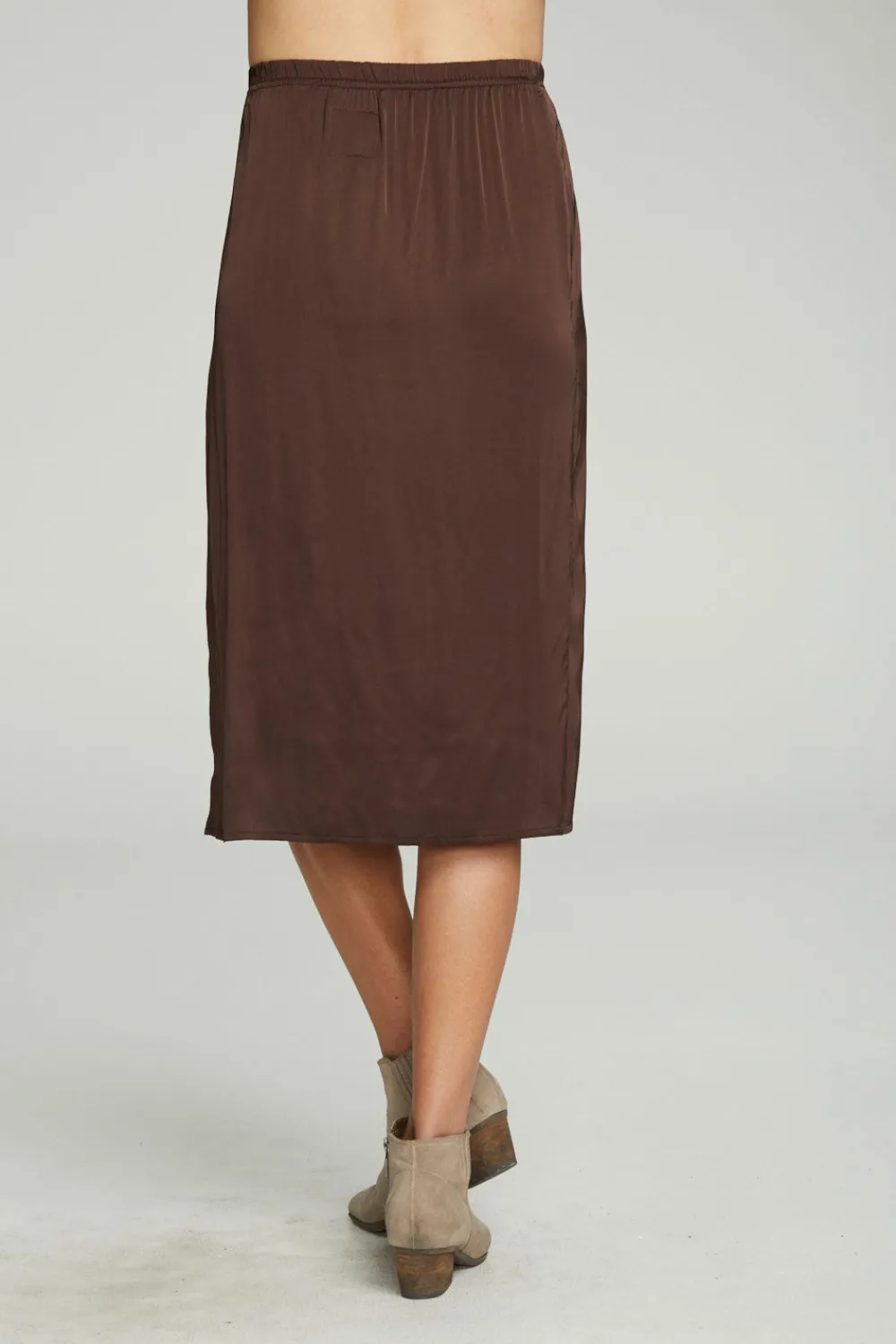 New Side Slit Midi Skirt Women Bottoms|Dresses