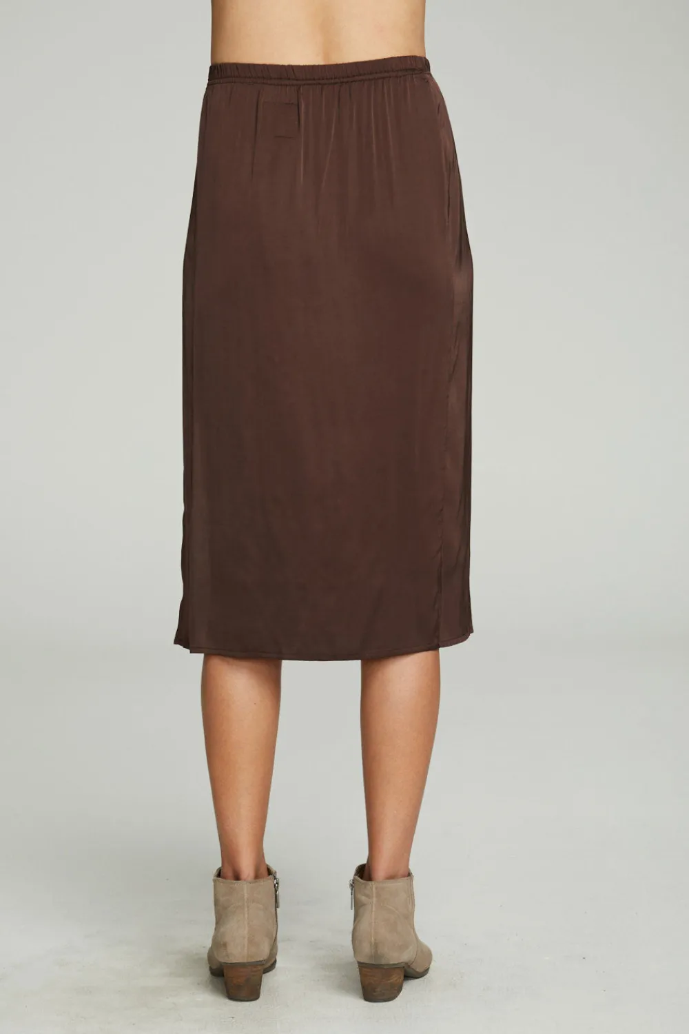 New Side Slit Midi Skirt Women Bottoms|Dresses