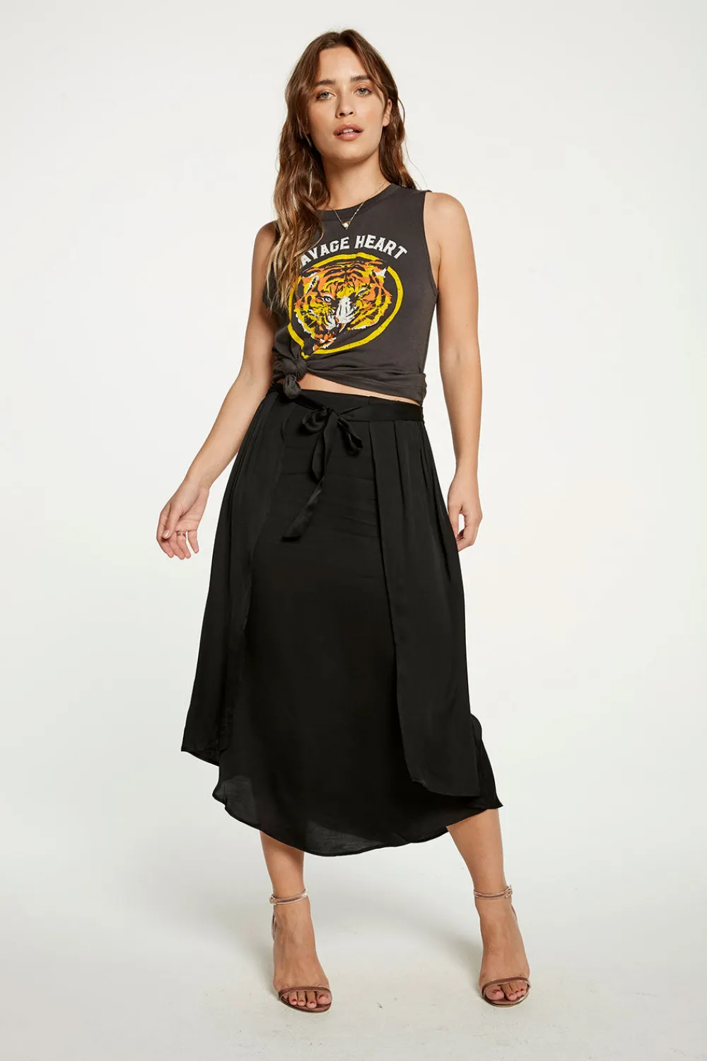 Discount Silky Basics Museum Skirt Women Dresses