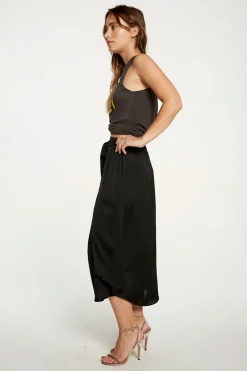 Discount Silky Basics Museum Skirt Women Dresses
