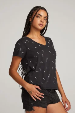 Cheap Silver Martinis Tee Women Loungewear|Graphics