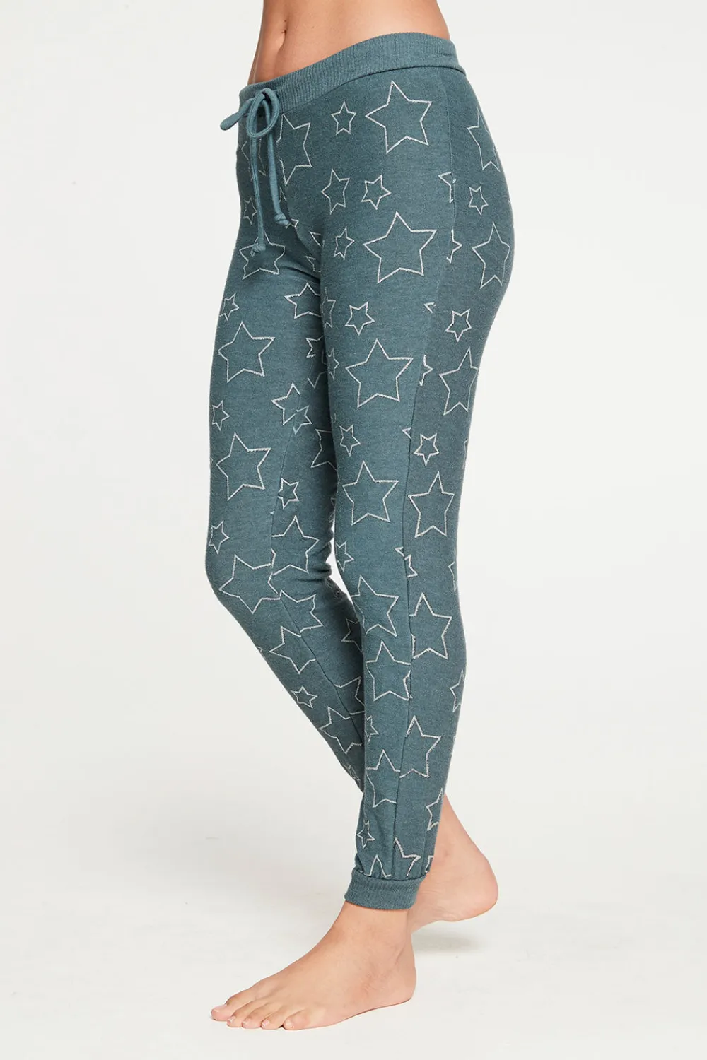 Shop Silver Stars Pant Women Graphics|Bottoms