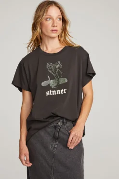 Shop Sinner Tee Women Loungewear|Graphics