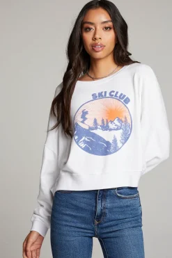 Outlet Ski Club Long Sleeve Women Loungewear|Graphics