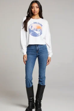 Outlet Ski Club Long Sleeve Women Loungewear|Graphics