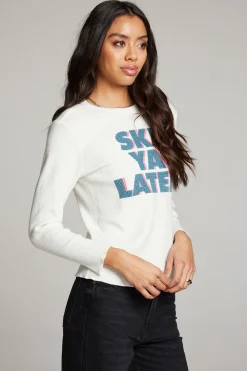Shop Ski Ya Later Long Sleeve Women Loungewear|Graphics
