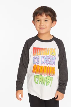 Sale Snack Attack Baseball Tee Kids/BOY Boys