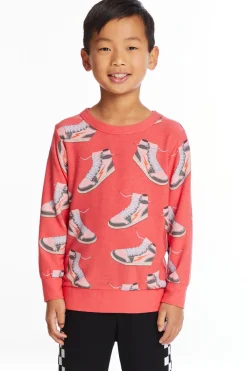 Sale Sneaker Time Boys Long Sleeve Tee Kids/BOY Boys