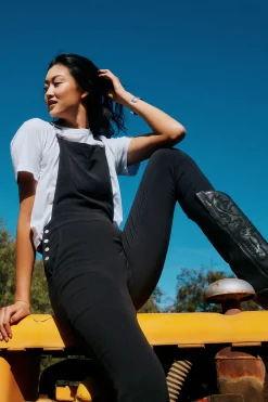 Hot Soft Overalls Women Bottoms