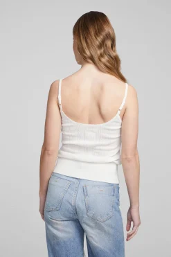 Fashion Spell White Star Tank Top Women Loungewear|Tops