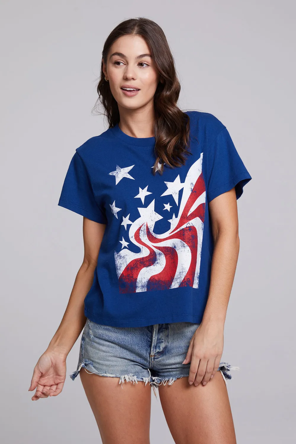 Hot Stars & Stripes Tee Women Loungewear|Graphics
