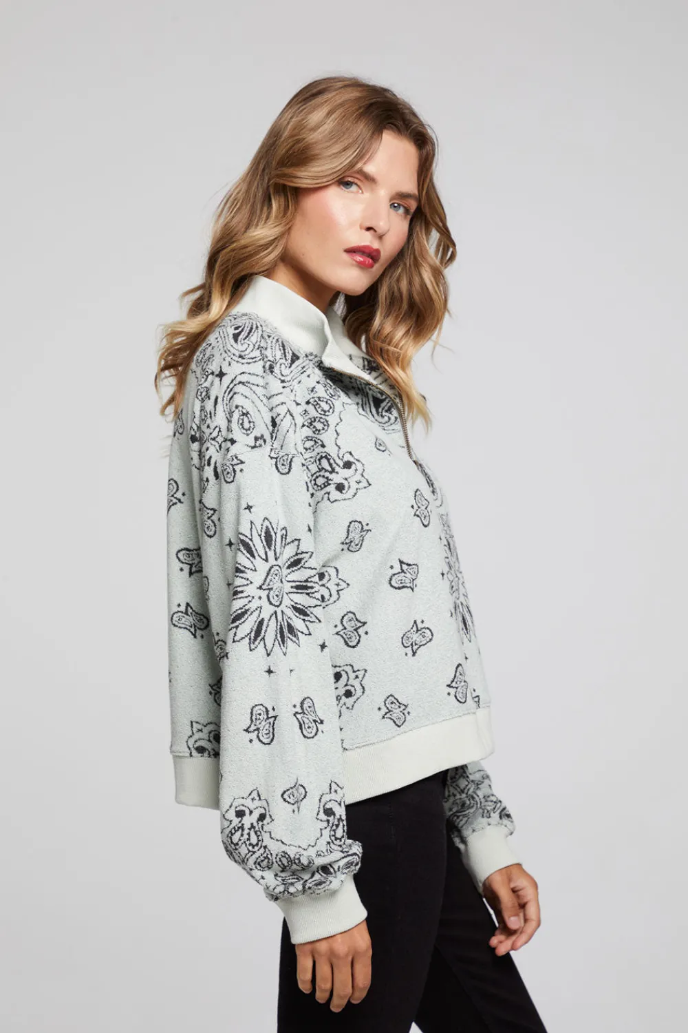 Store Stella Matcha Half Zip Pullover Women Loungewear|Tops