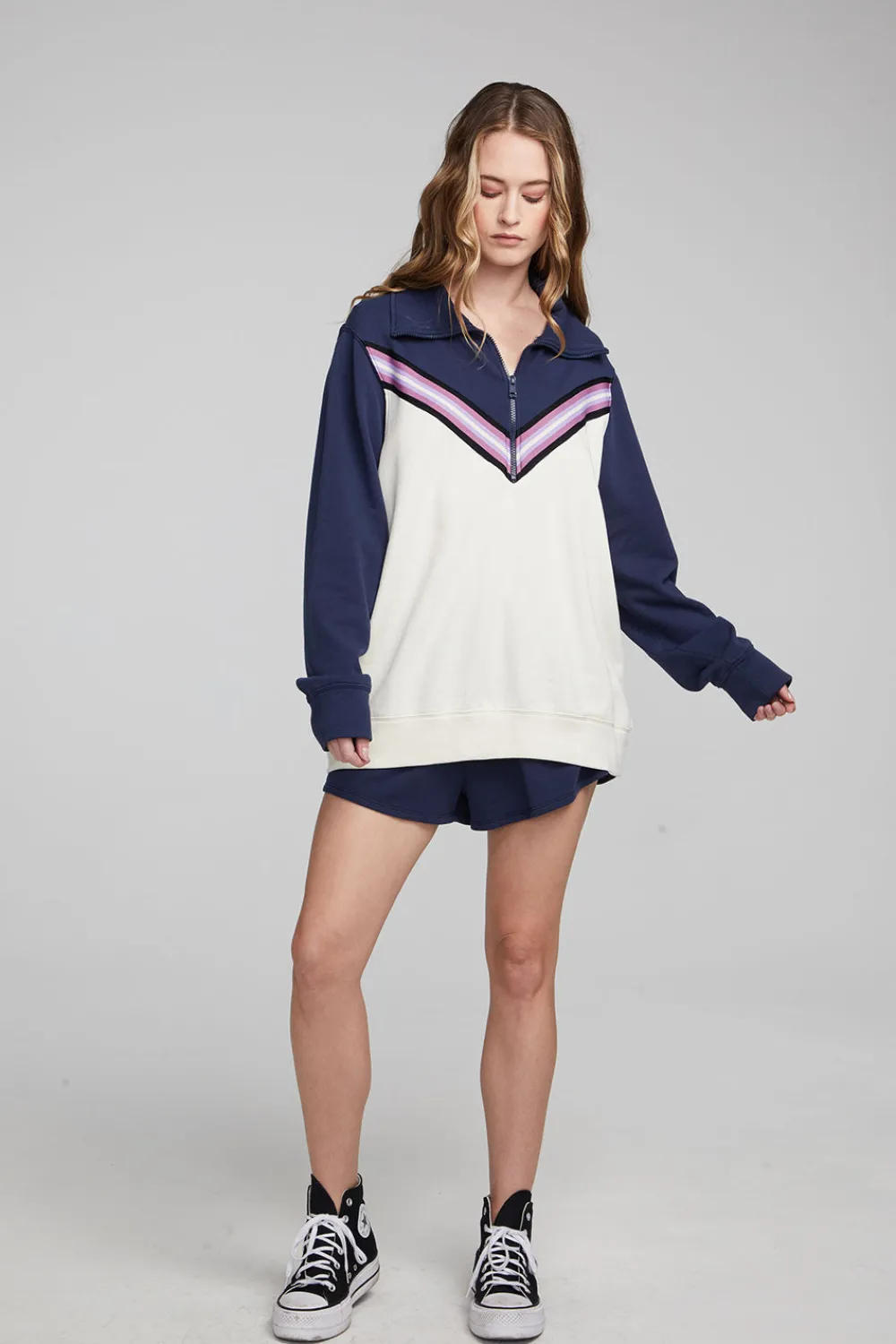 Flash Sale Stevie Almond Mood Indigo Pullover Women Outerwear|Loungewear