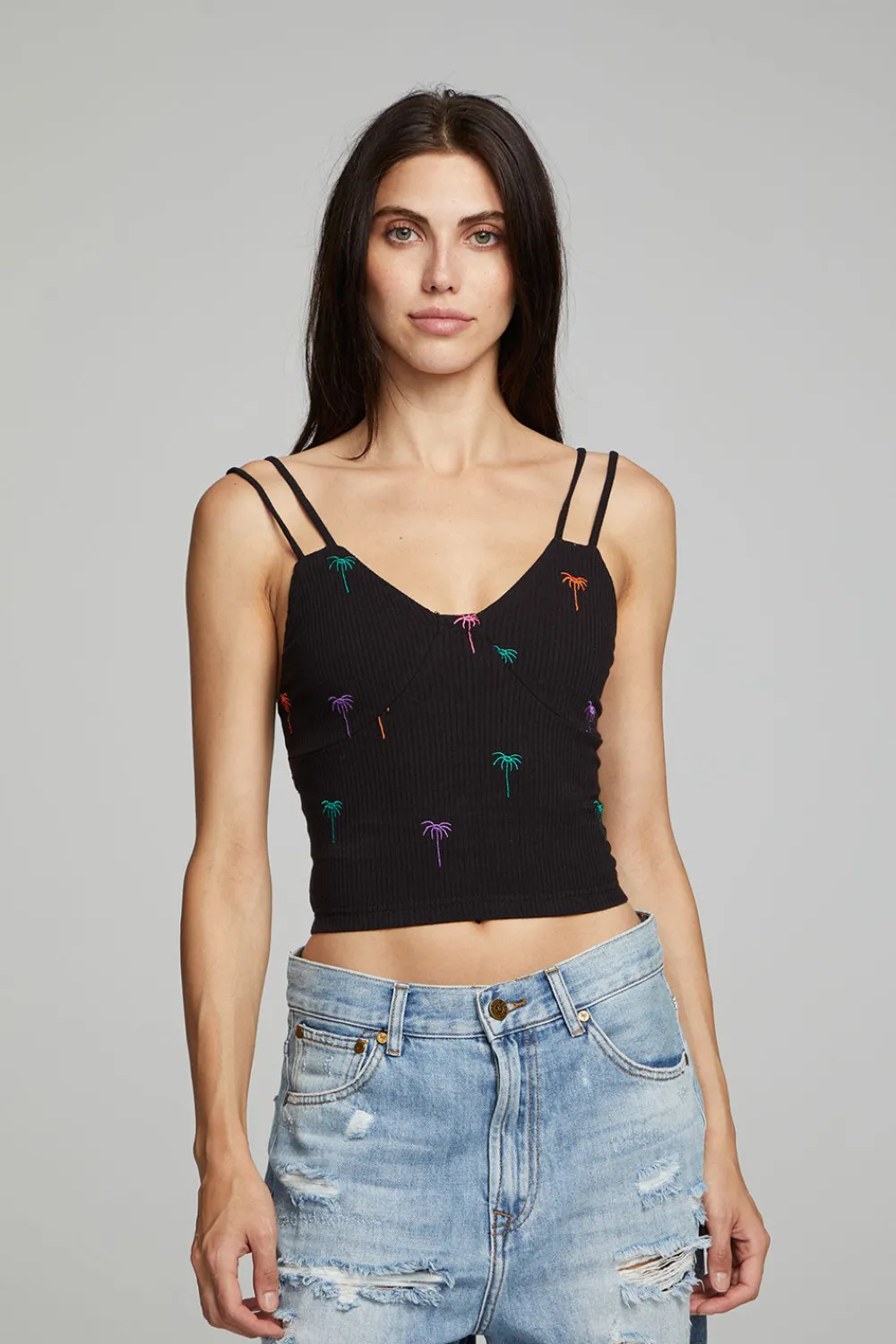 Shop Strand Crop Top - Black Onyx Women Loungewear|Tops