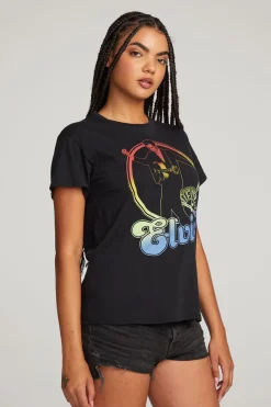 Outlet Sun Records Rainbow Elvis Tee Women Loungewear|Music