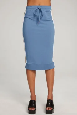 Cheap Sundance Vintage Blue Midi Skirt Women Loungewear|Bottoms