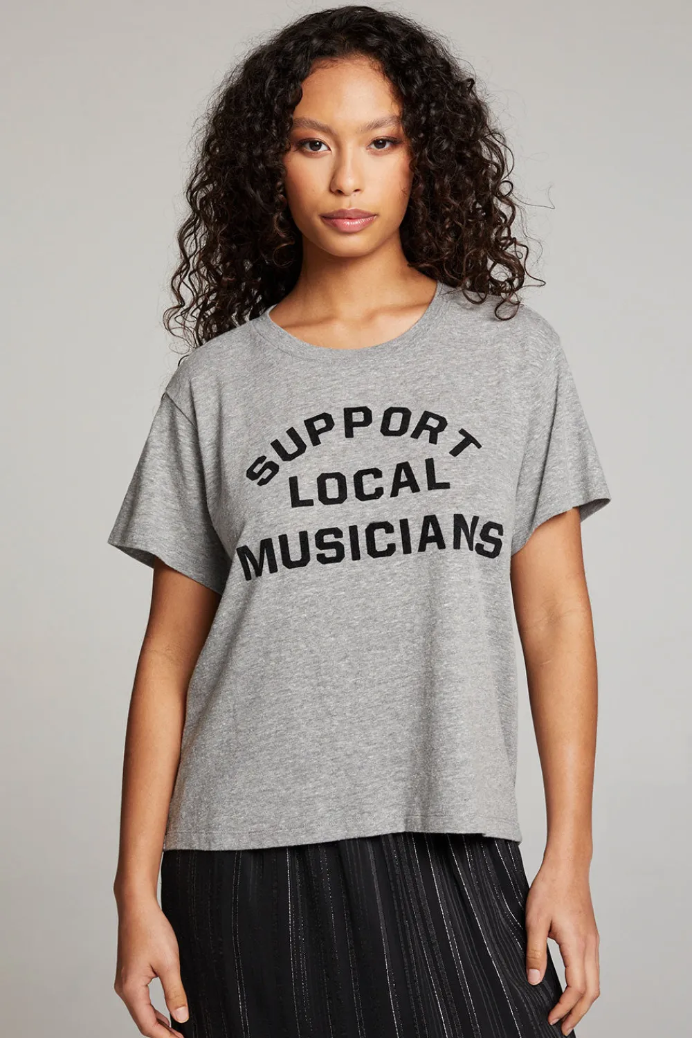 Online Support Local Musicians Tee Women Loungewear|Graphics