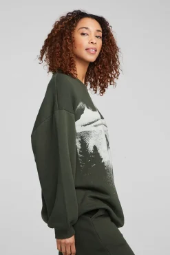 Flash Sale Tahoe Ski Slope Zuma Cotton Pullover Women Outerwear|Loungewear