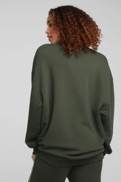 Flash Sale Tahoe Ski Slope Zuma Cotton Pullover Women Outerwear|Loungewear