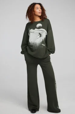 Flash Sale Tahoe Ski Slope Zuma Cotton Pullover Women Outerwear|Loungewear