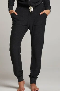 Cheap Tessa Black Jogger Women Loungewear|Bottoms