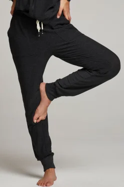 Cheap Tessa Black Jogger Women Loungewear|Bottoms