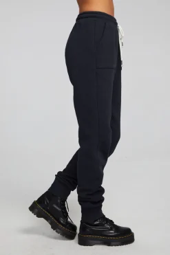 Clearance Tessa Shadow Black Jogger Women Loungewear|Bottoms