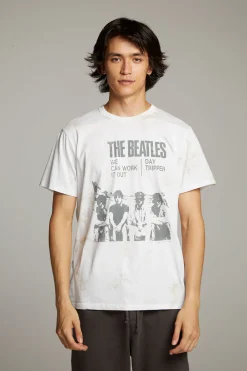Best Sale The Beatles Day Tripper Crew Neck Tee Women Tops|Music