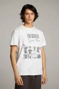 Best Sale The Beatles Day Tripper Crew Neck Tee Women Tops|Music