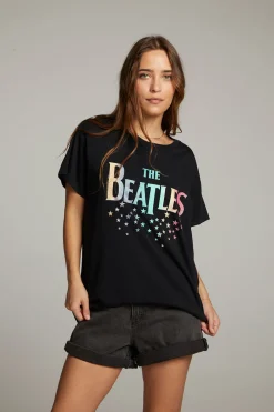 Online The Beatles Rainbow Tee Women Loungewear|Music