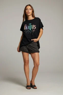 Online The Beatles Rainbow Tee Women Loungewear|Music