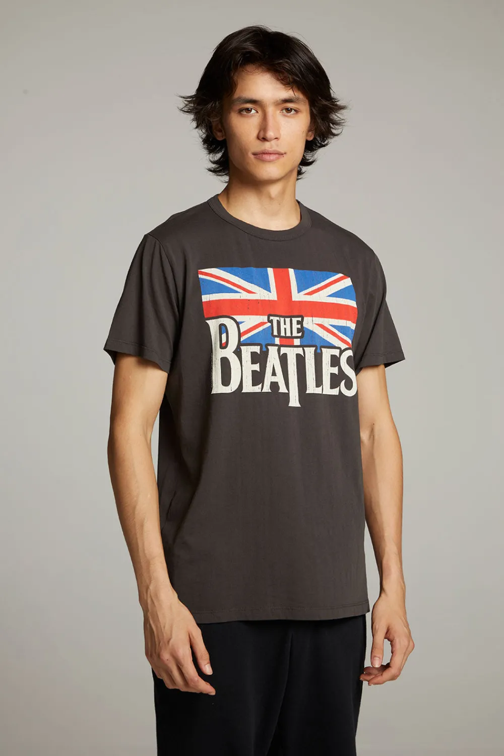 Fashion The Beatles Union Jack Crew Neck Tee Women Tops|Music