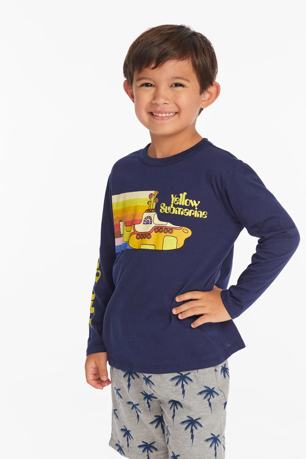 Best The Beatles Yellow Submarine Boys Long Sleeve Tee Women/Kids/BOY Boys|Music