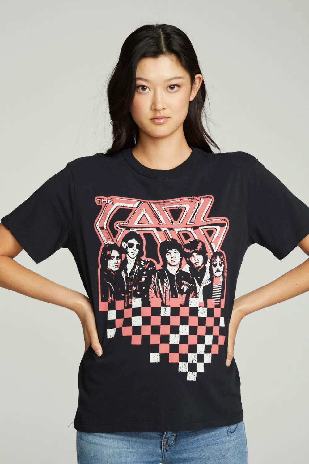 New The Cars - Checkered Women Music|Graphics