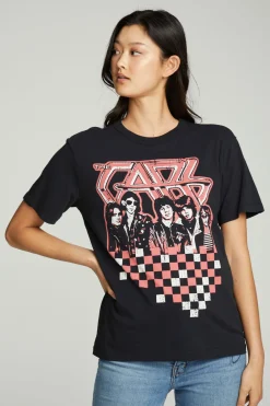 New The Cars - Checkered Women Music|Graphics