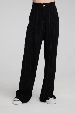 Best Sale Theo Beverly Pinstripe Trousers Women Loungewear|Bottoms