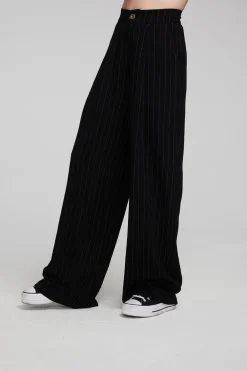 Best Sale Theo Beverly Pinstripe Trousers Women Loungewear|Bottoms