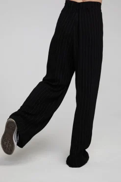 Best Sale Theo Beverly Pinstripe Trousers Women Loungewear|Bottoms